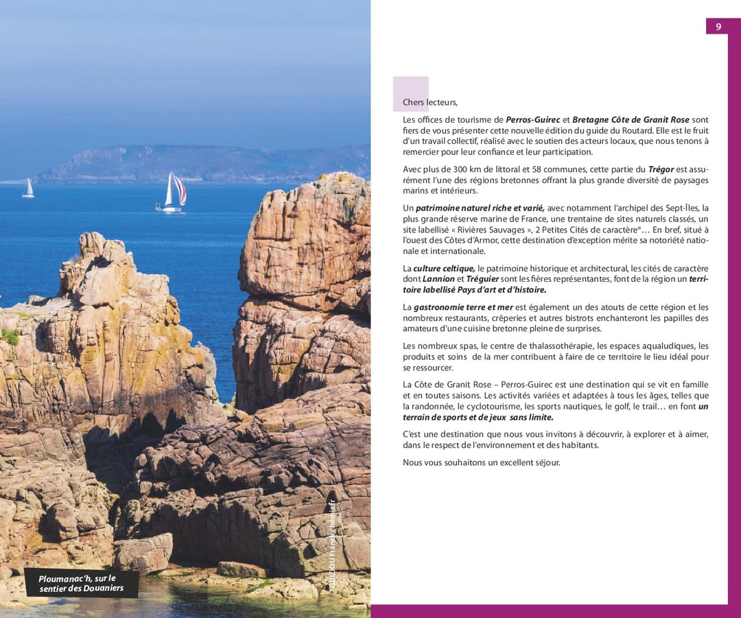 Guide du Routard - Côte de Granit Rose, Perros Guirec | Hachette guide de voyage Hachette 