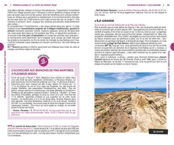 Guide du Routard - Côte de Granit Rose, Perros Guirec | Hachette guide de voyage Hachette 