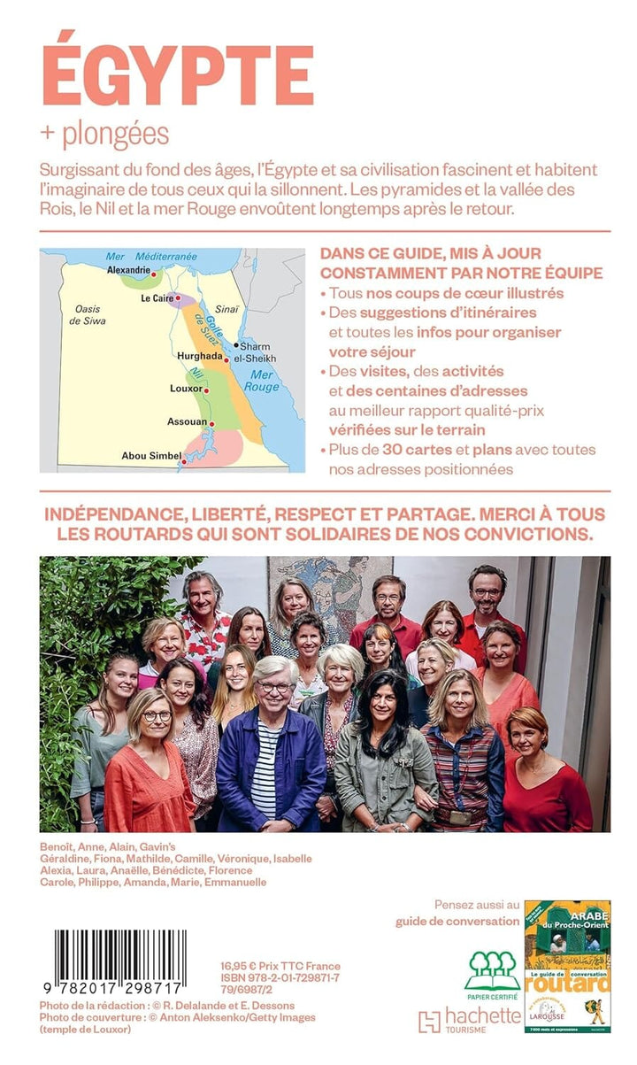 Guide du Routard - Egypte 2025/26 | Hachette guide de voyage Hachette 