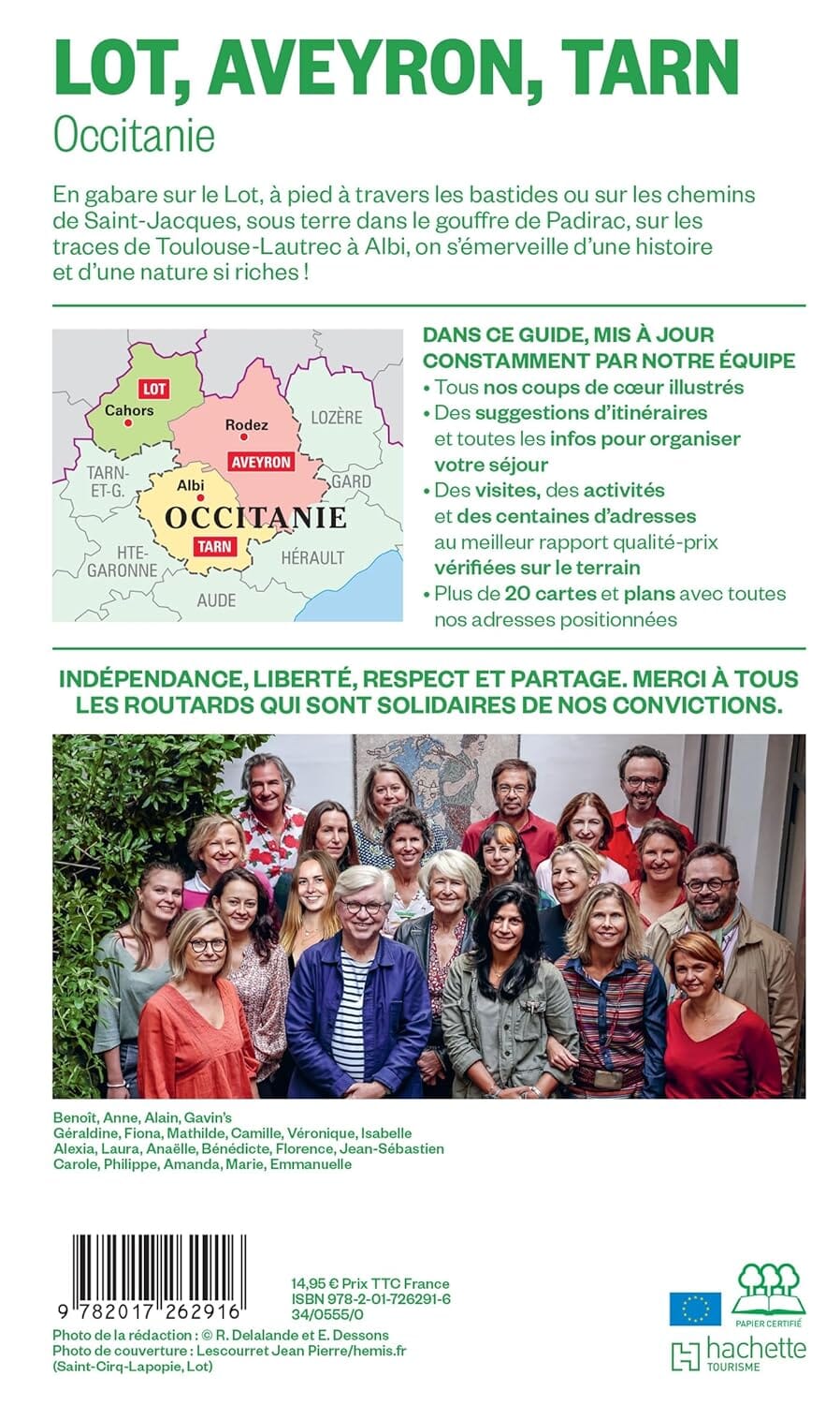 Guide du Routard - Lot, Aveyron, Tarn 2024/25 | Hachette guide de voyage Hachette 