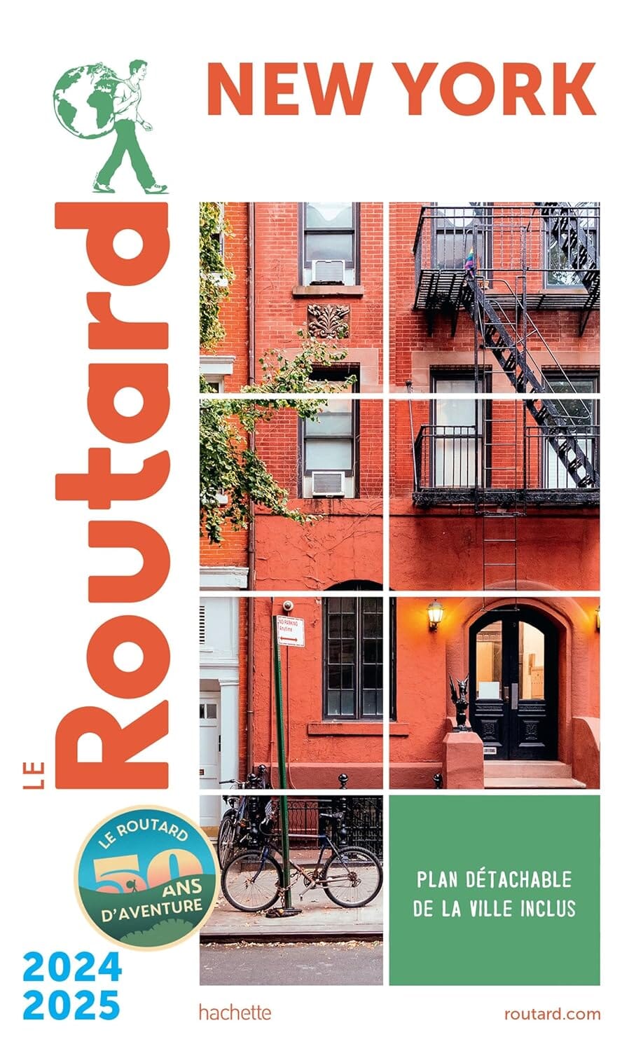 Guide du Routard - New York 2024/25 : Manhattan, Brooklyn, Queens, Bronx + carte | Hachette guide de voyage Hachette 