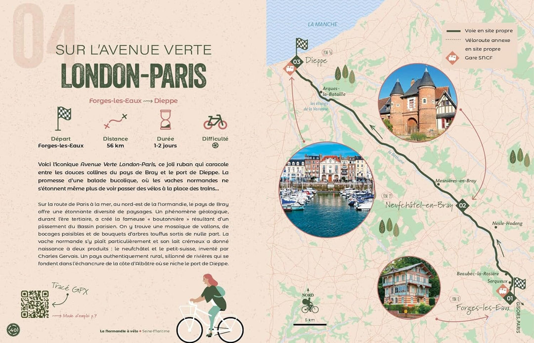 Guide du Routard - Normandie à vélo | Hachette guide de voyage Hachette 