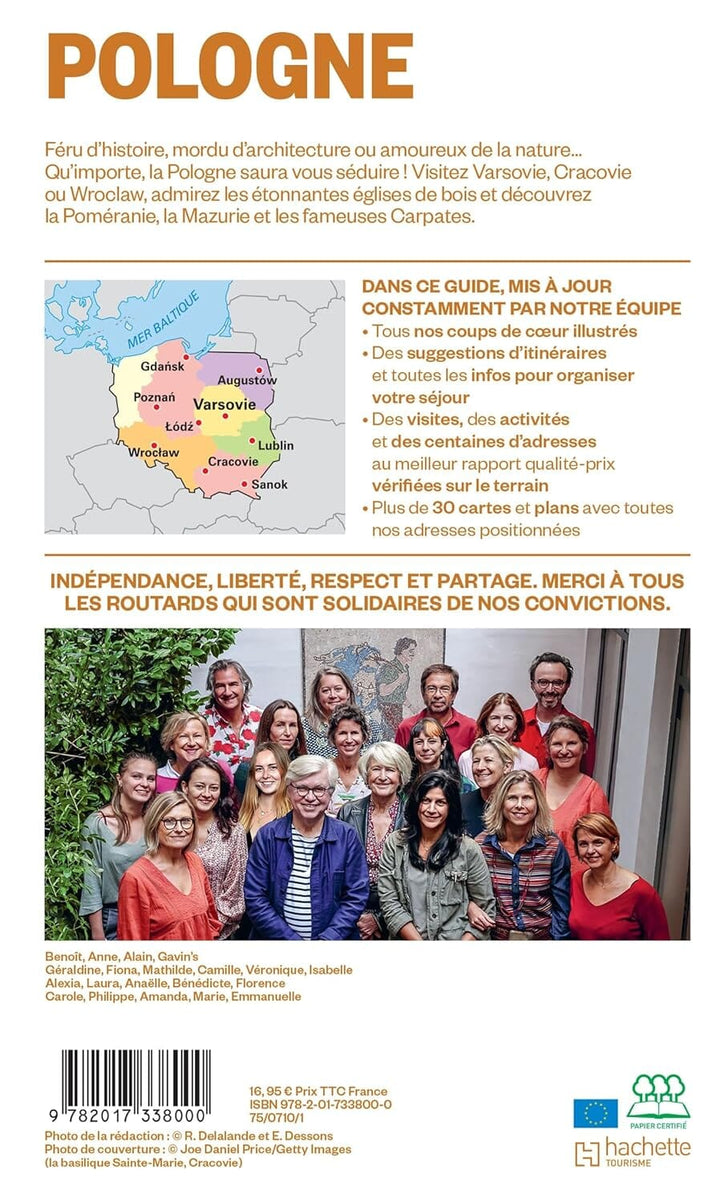 Guide du Routard - Pologne | Hachette guide de voyage Hachette 