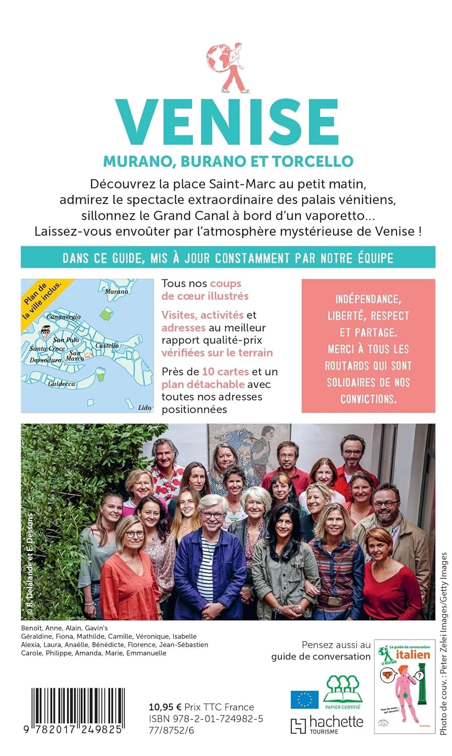 Guide du Routard - Venise (+ plan), avec Murano, Burano et Tortello 2024/25 | Hachette guide petit format Hachette 