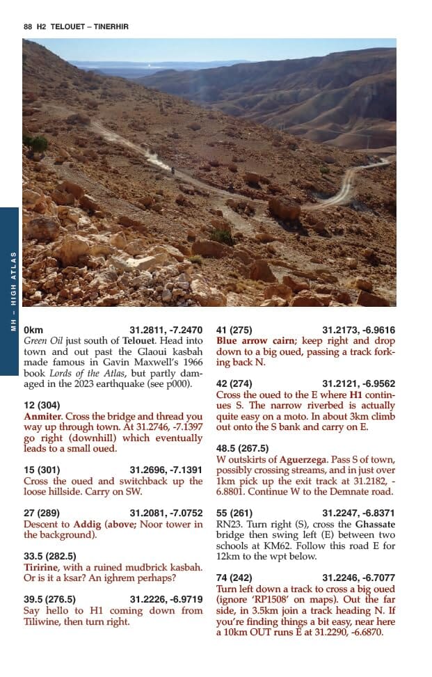 Guide (en anglais) - Morocco Overland 4WD, from the Atlas to the Sahara (4x4,motorcycle, van, mountainbike) | Trailblazer guide de randonnée Trailblazer 