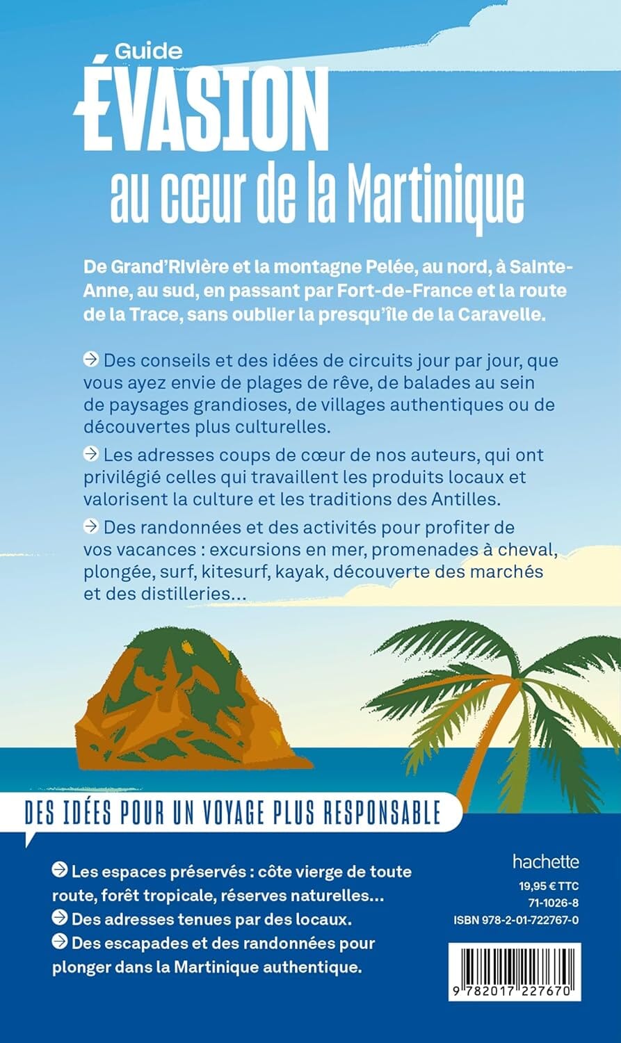 Guide Evasion - Martinique - Édition 2024 | Hachette guide de voyage Hachette 