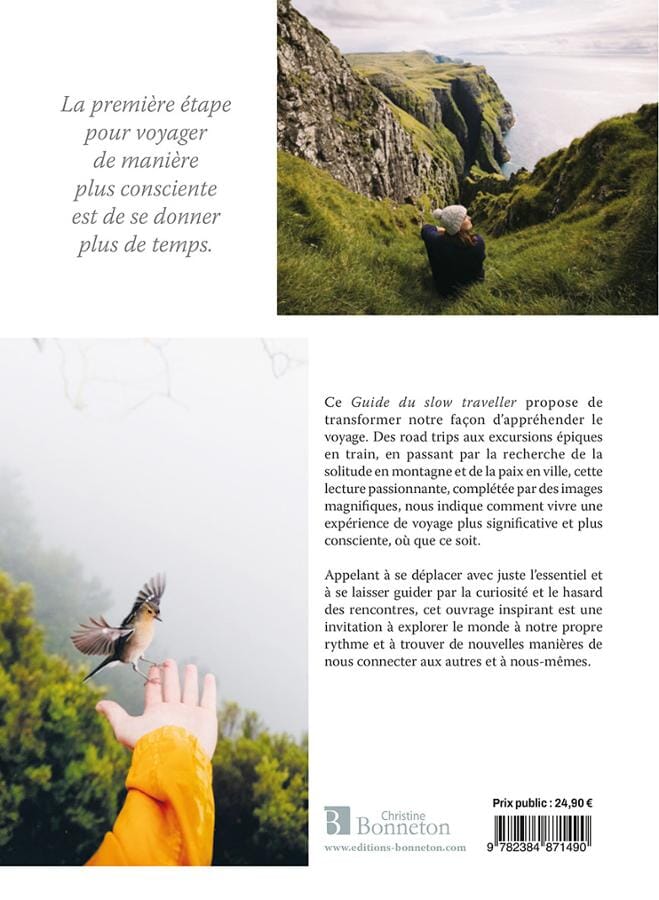 Guide pratique - Guide du slow traveller : Pour voyager plus lentement et en pleine conscience | Bonneton guide pratique Bonneton 