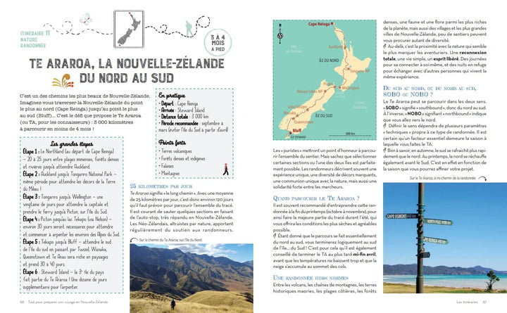 Guide pratique - Tout pour préparer son voyage en Nouvelle-Zélande beau livre Dilibel 
