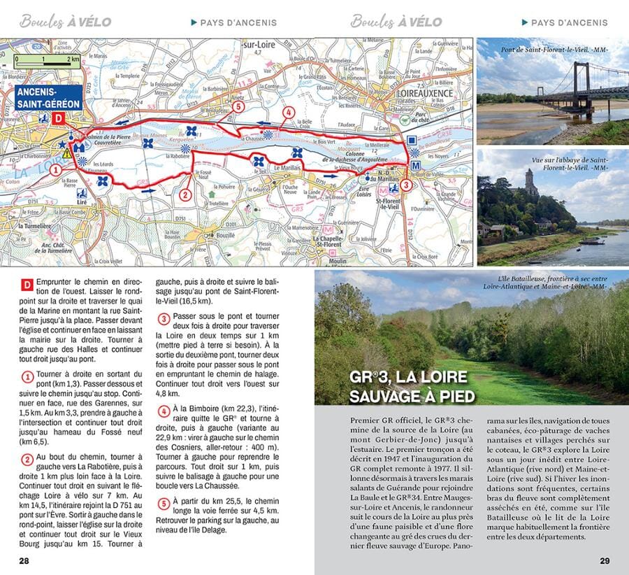 Guide vélo - Boucles à vélo : Loire-Atlantique | Chamina guide vélo Chamina 