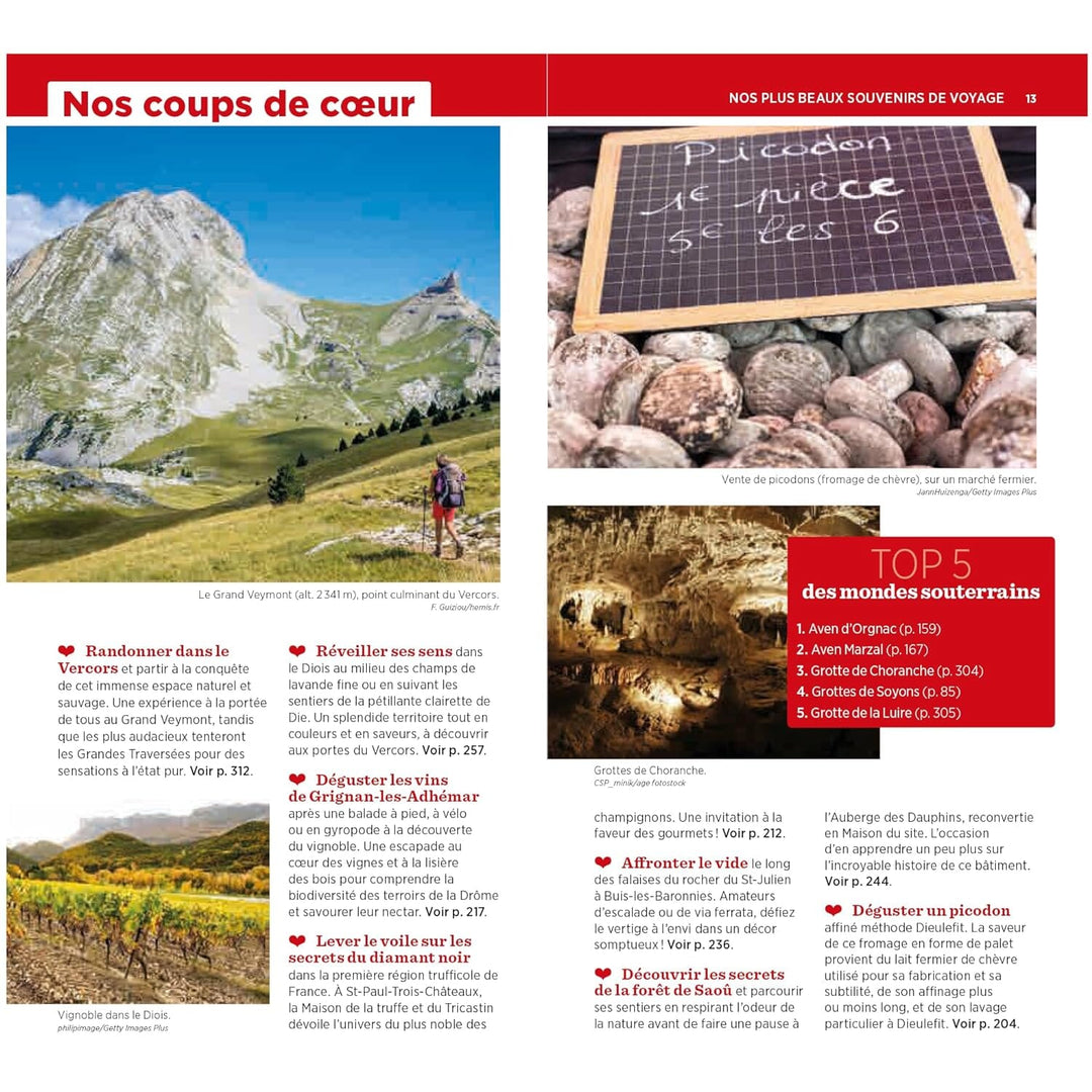 Guide Vert - Ardèche & Drôme - Édition 2024 | Michelin guide de voyage Michelin 