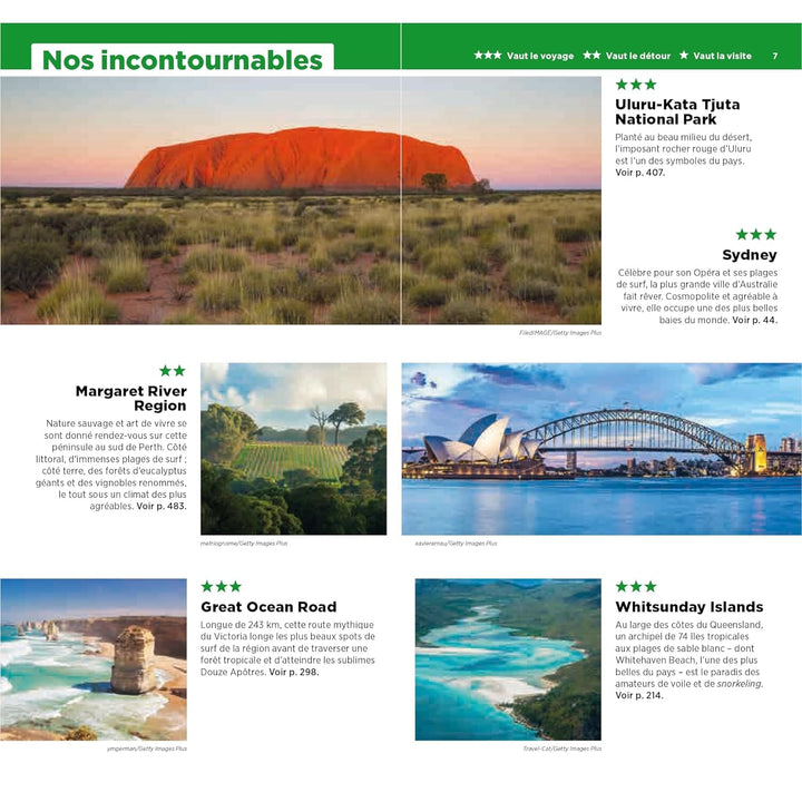 Guide Vert - Australie - Édition 2024 | Michelin guide de voyage Michelin 