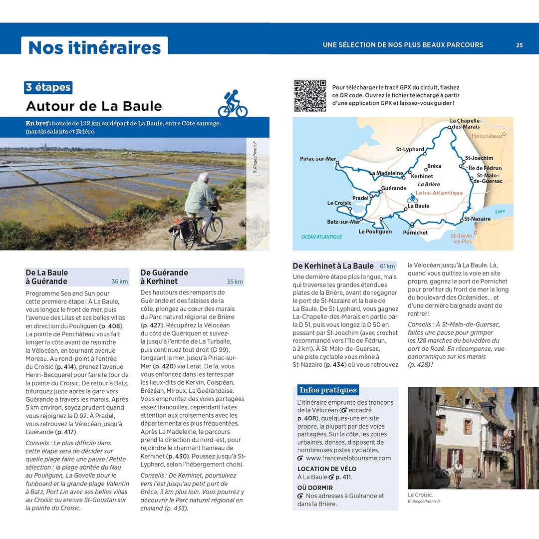 Guide Vert - Bretagne Sud : Morbihan, Finistère, Loire-Atlantique - Édition 2024 | Michelin guide de voyage Michelin 