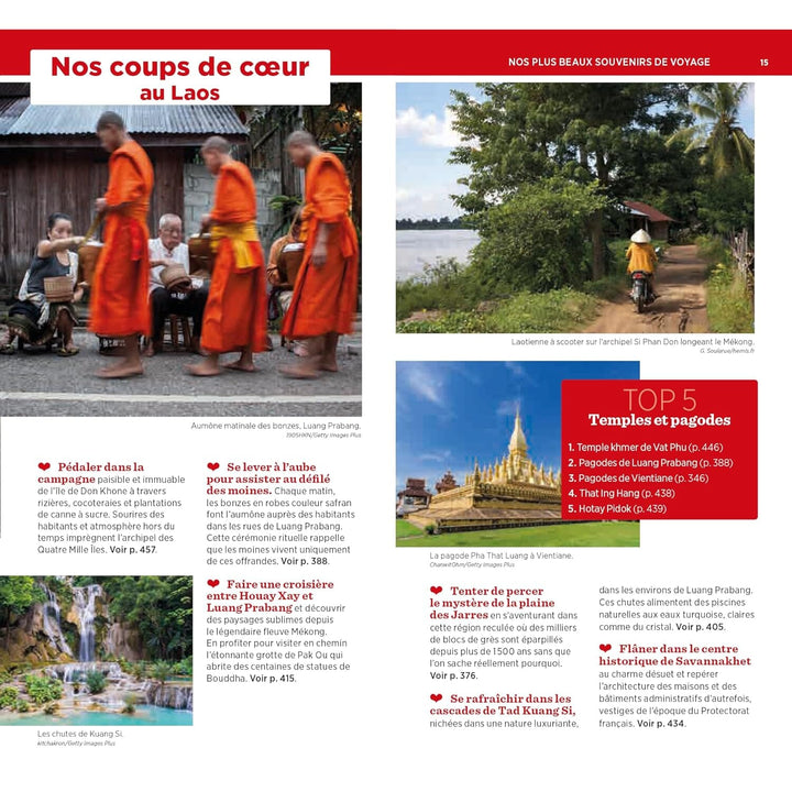 Guide Vert - Cambodge, Laos - Édition 2023 | Michelin guide de voyage Michelin 
