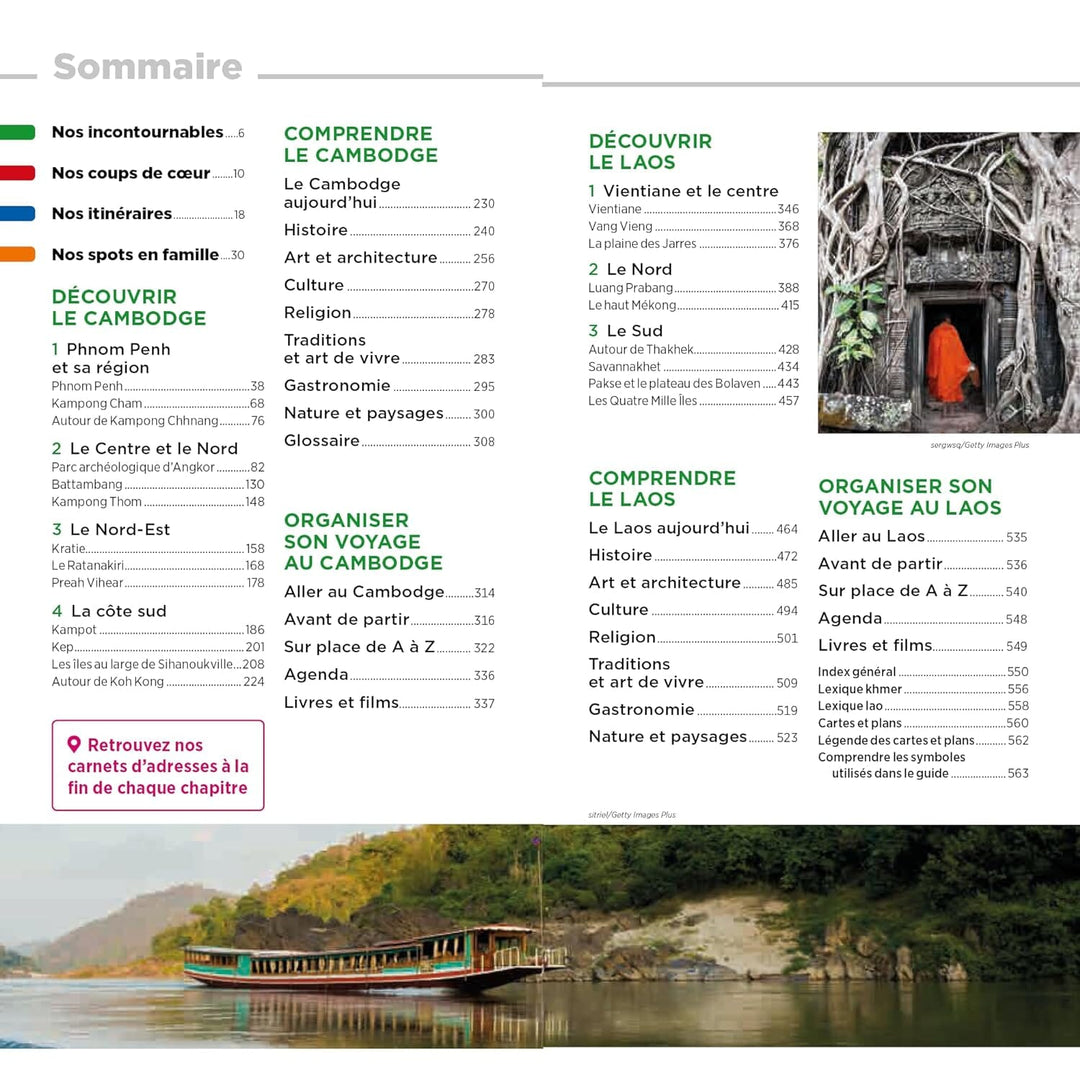 Guide Vert - Cambodge, Laos - Édition 2023 | Michelin guide de voyage Michelin 