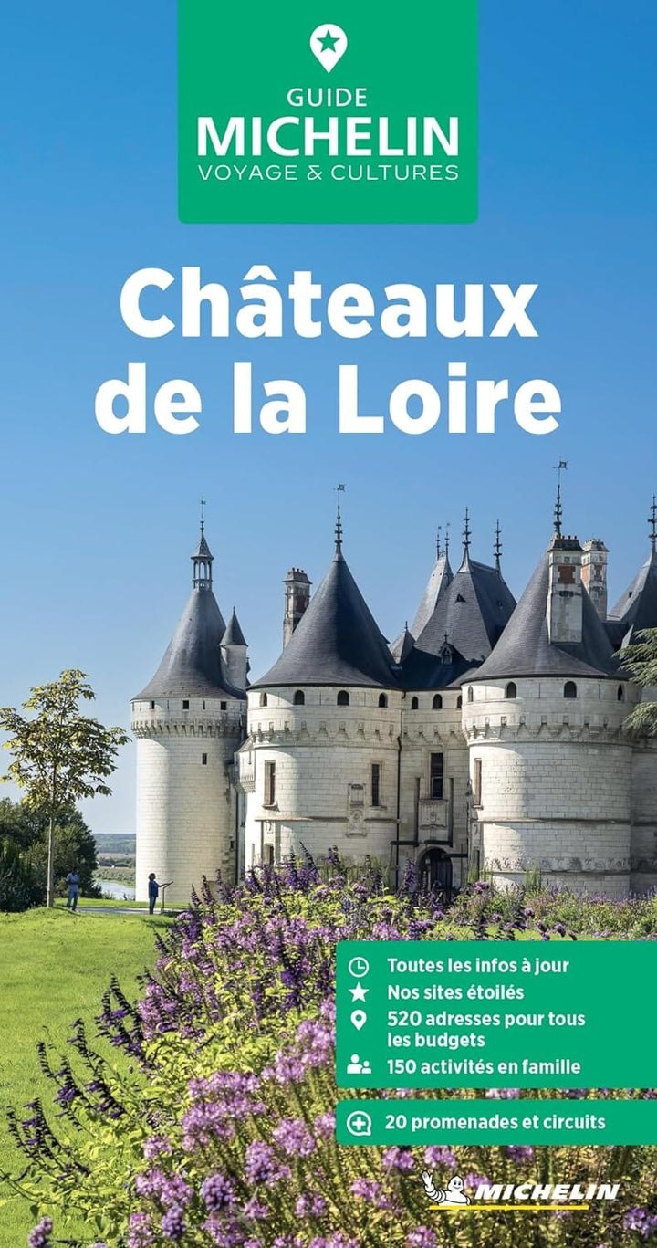Guide Vert - Châteaux de la Loire - Édition 2024 | Michelin guide de voyage Michelin 