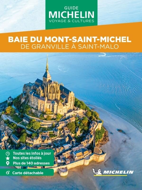 Guide Vert compact - Baie du Mont-Saint-Michel, de Granville à Saint Malo - Édition 2025 | Michelin guide de voyage Michelin 