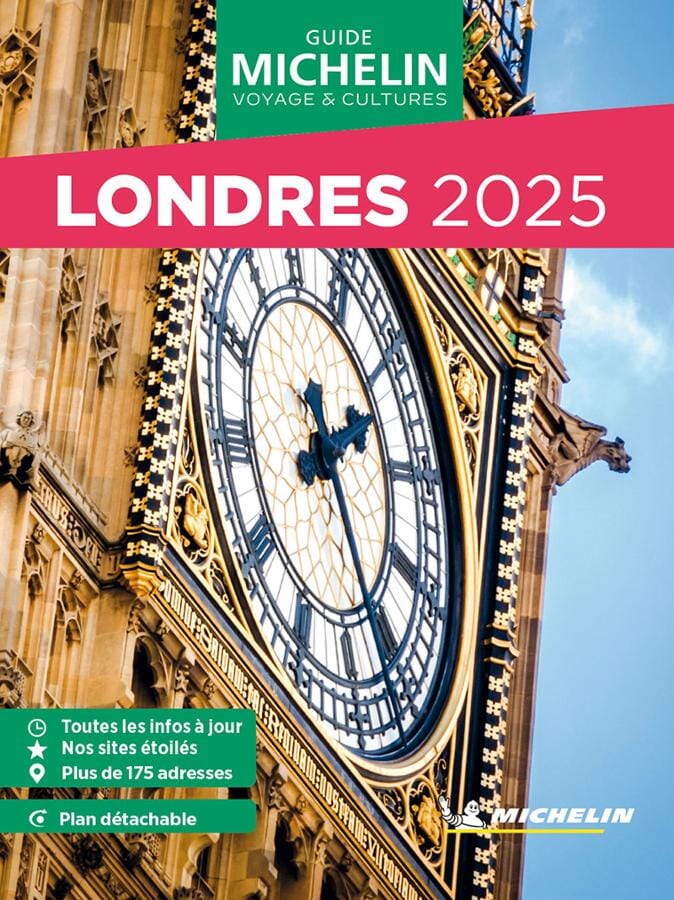 Guide Vert compact - Londres + plan 2025 | Michelin guide de voyage Michelin 