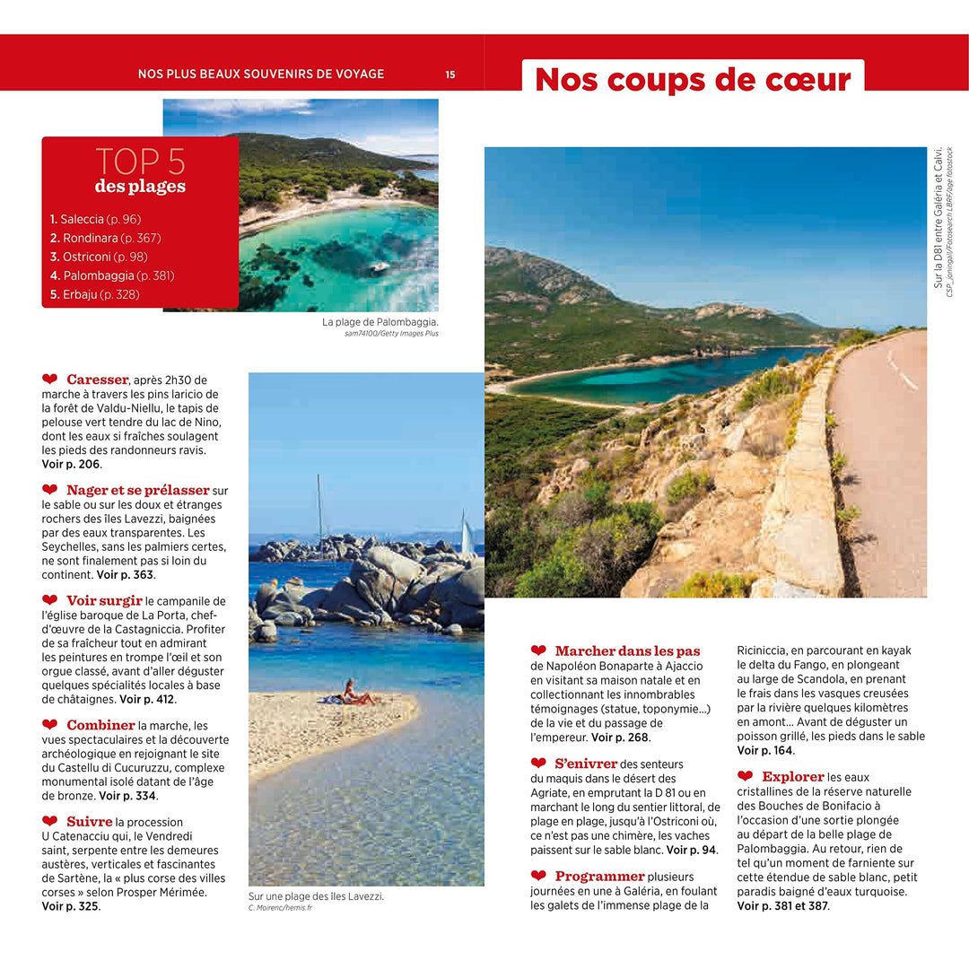 Guide Vert - Corse - Édition 2023 | Michelin guide de voyage Michelin 