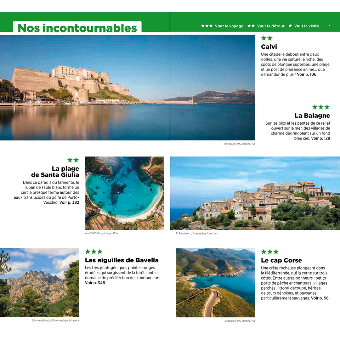 Guide Vert - Corse - Édition 2023 | Michelin guide de voyage Michelin 