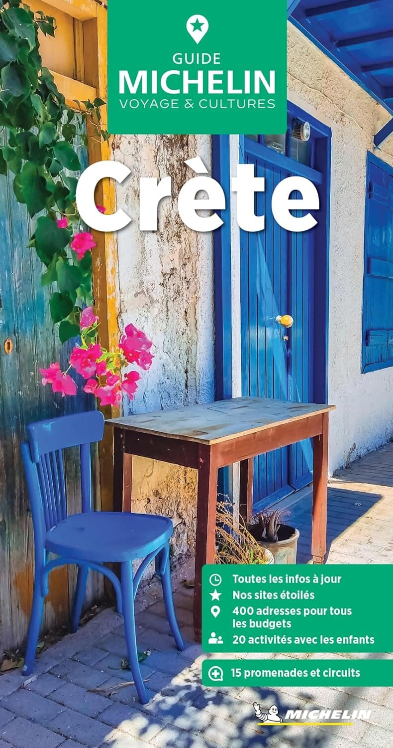 Guide Vert - Crète - Édition 2024 | Michelin guide de voyage Michelin 