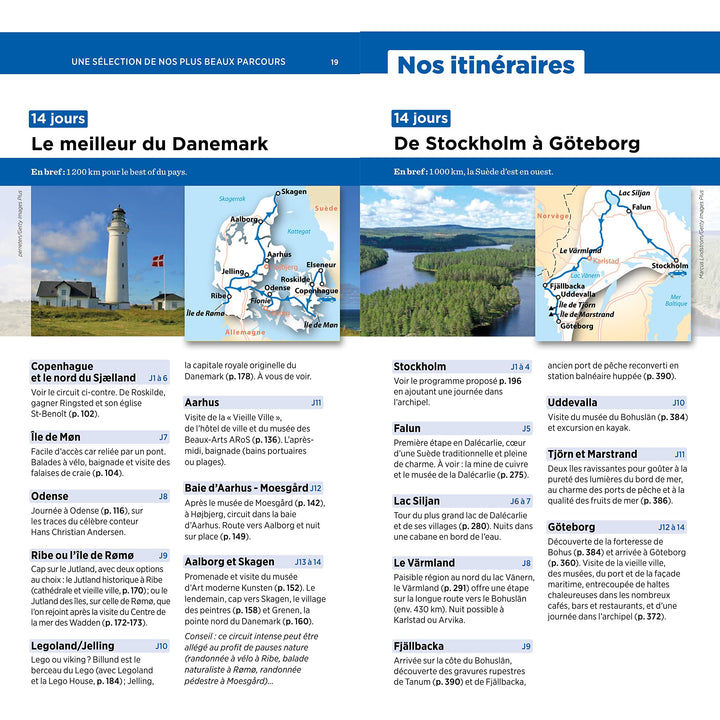 Guide Vert - Danemark, Suède - Édition 2023 | Michelin guide de voyage Michelin 
