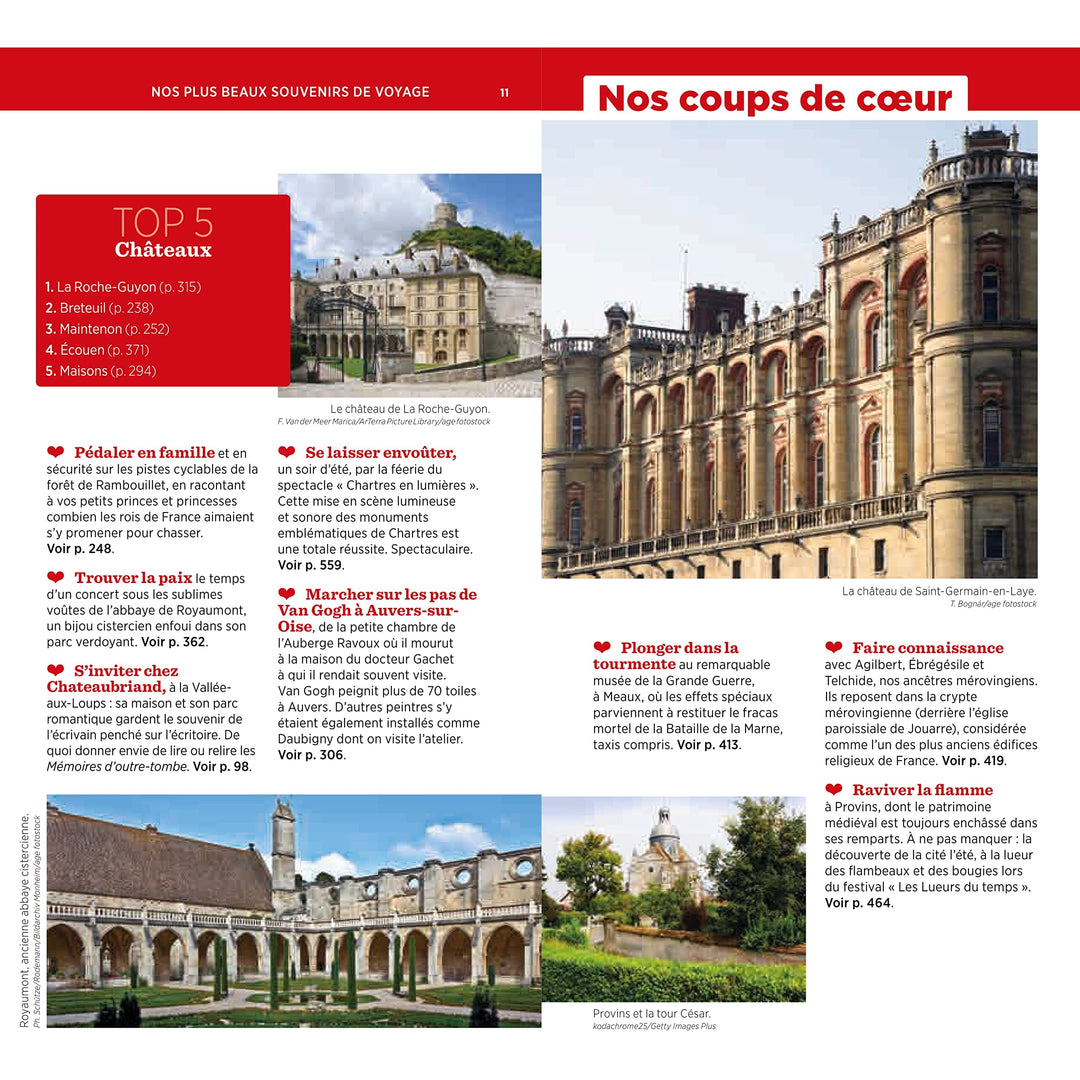 Guide Vert - Ile-de-France, + Escapade à Chartres - Édition 2023 | Michelin guide de voyage Michelin 