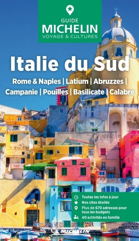 Guide Vert - Italie du Sud - Édition 2025 | Michelin guide de voyage Michelin 