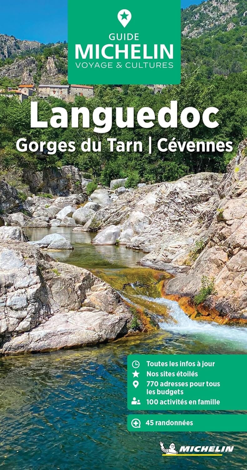 Guide Vert - Languedoc, Gorges du Tarn, Cévennes - Édition 2024 | Michelin guide de voyage Michelin 