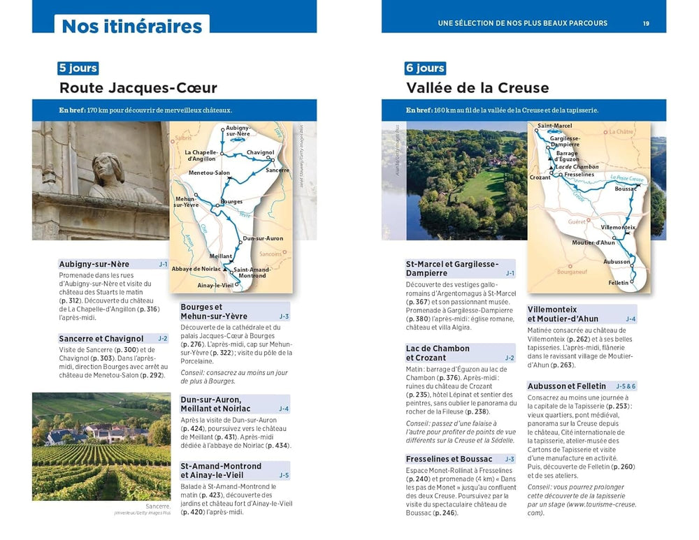 Guide Vert - Limousin, Berry - Édition 2025 | Michelin guide de voyage Michelin 