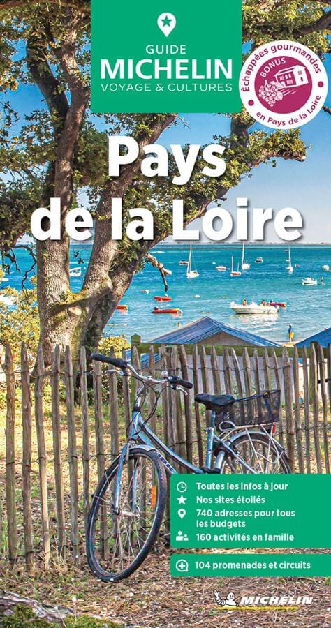 Guide Vert - Pays de la Loire - Édition 2024 | Michelin guide de voyage Michelin 