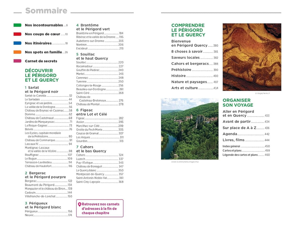 Guide Vert - Périgord, Quercy, Dordogne, Lot - Édition 2025 | Michelin guide de voyage Michelin 