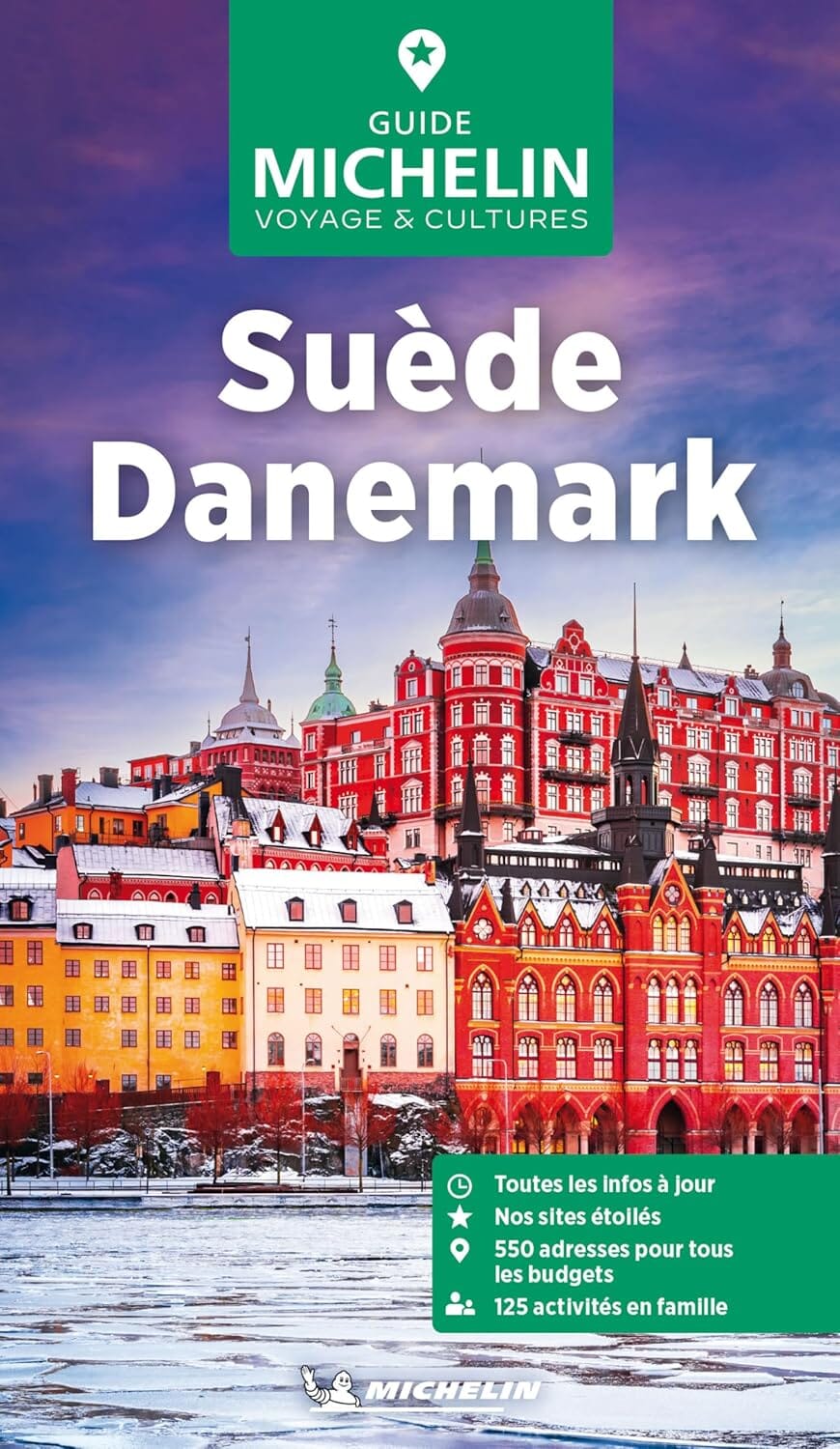 Guide Vert - Suède, Danemark - Édition 2025 | Michelin guide de voyage Michelin 