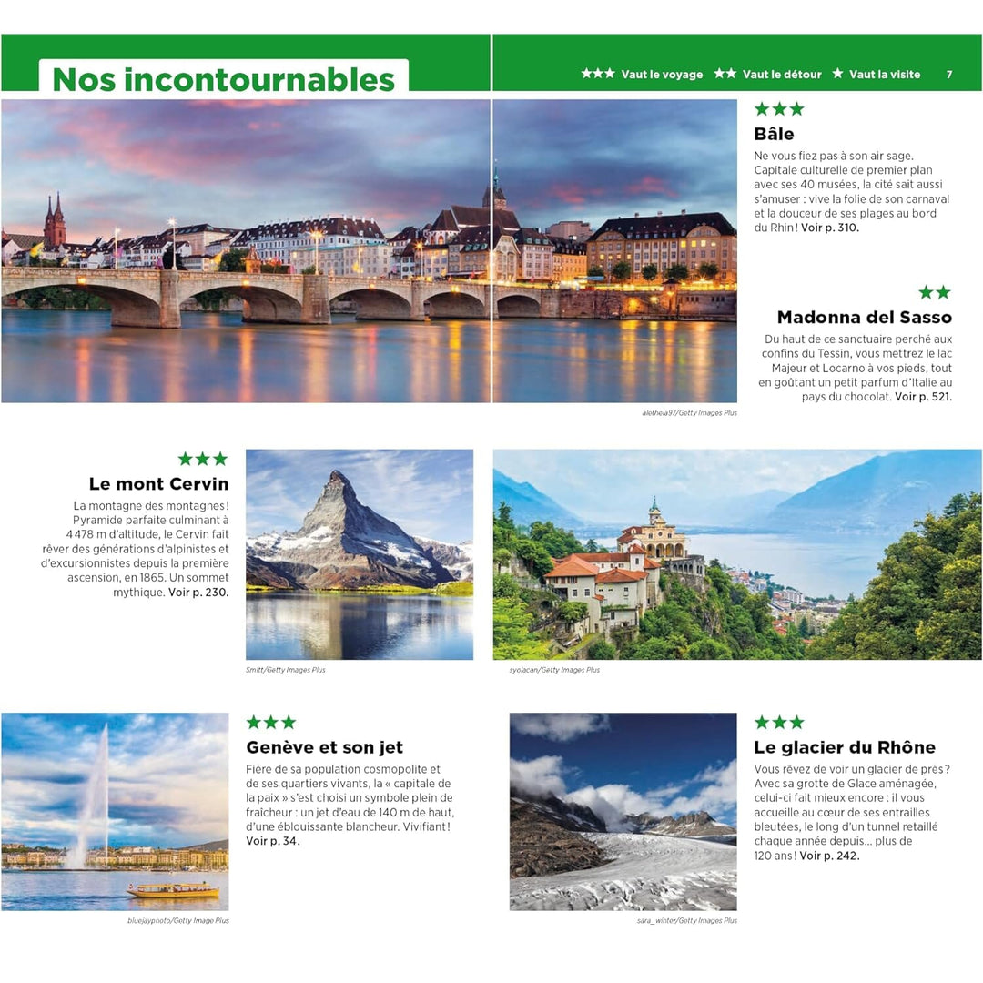 Guide Vert - Suisse- Édition 2024 | Michelin guide de voyage Michelin 