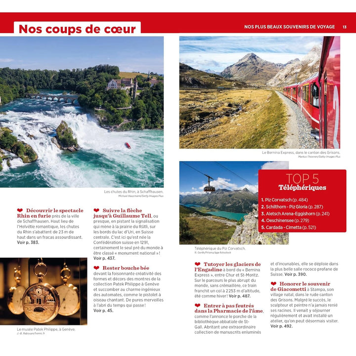 Guide Vert - Suisse- Édition 2024 | Michelin guide de voyage Michelin 