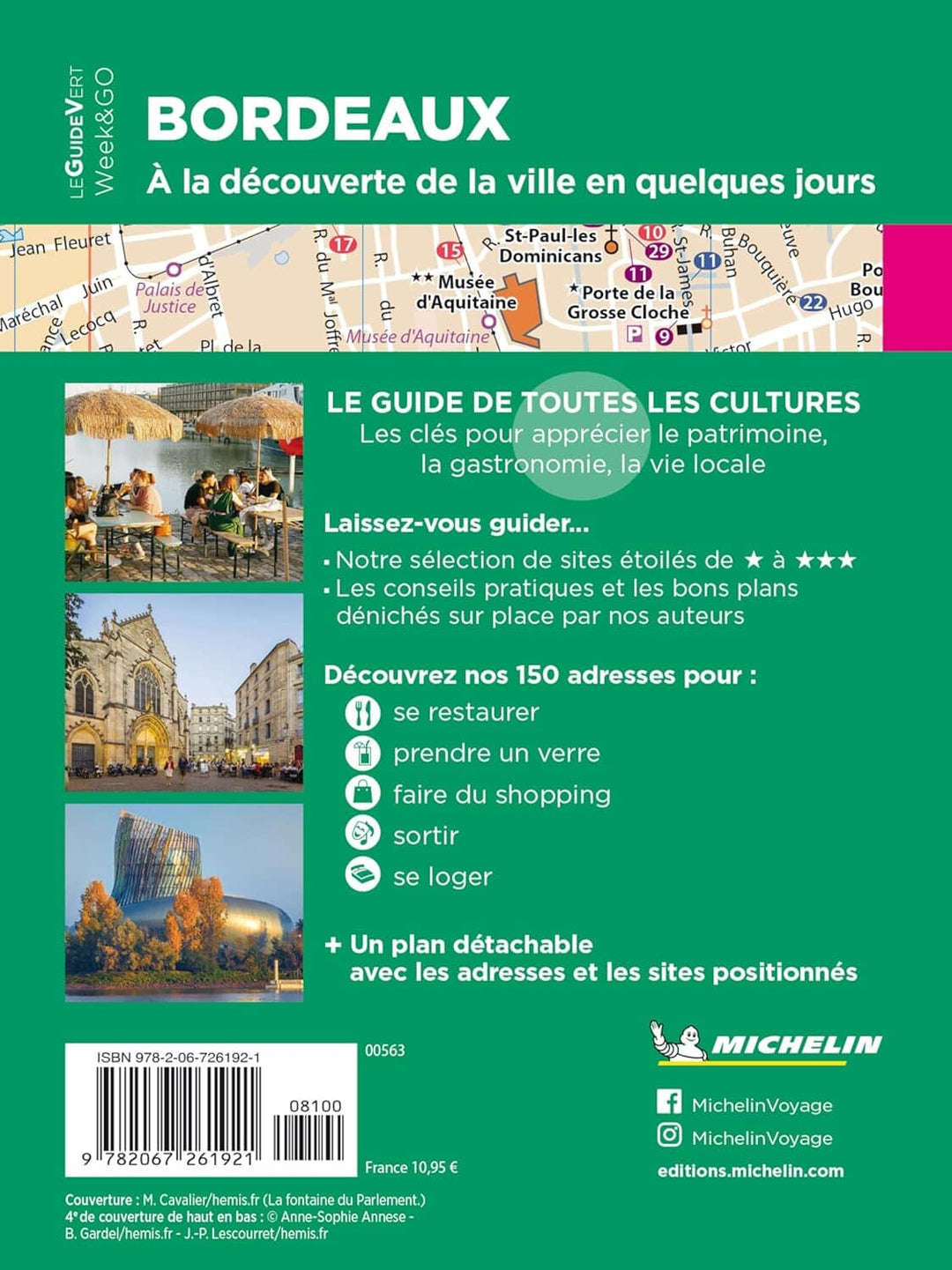 Guide Vert Week & GO - Bordeaux, Bassin d'Arcachon & vignobles - Édition 2024 | Michelin guide de voyage Michelin 