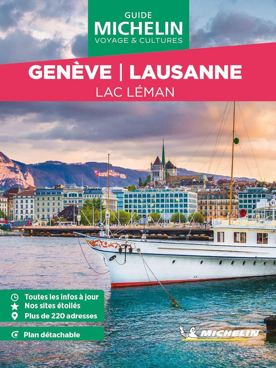 Guide Vert Week & GO - Genève, Lausanne & Lac Léman - Édition 2024 | Michelin guide de voyage Michelin 