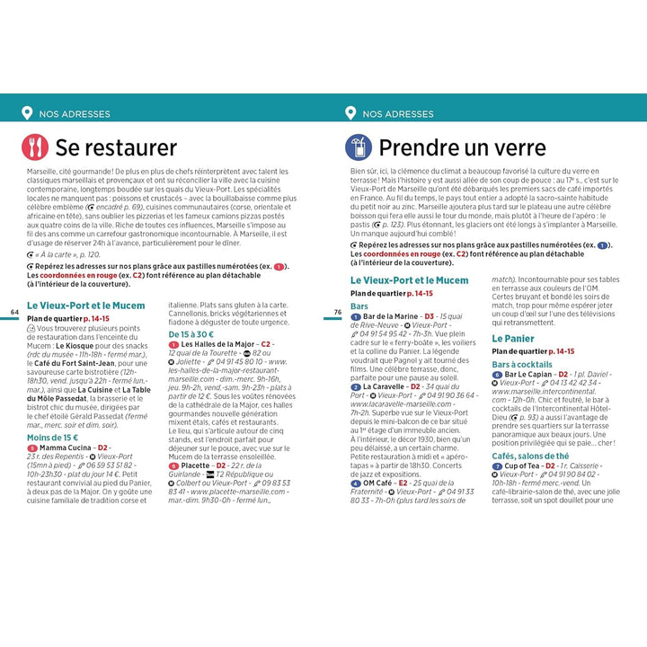 Guide Vert Week & GO - Marseille - Édition 2024 | Michelin guide de voyage Michelin 
