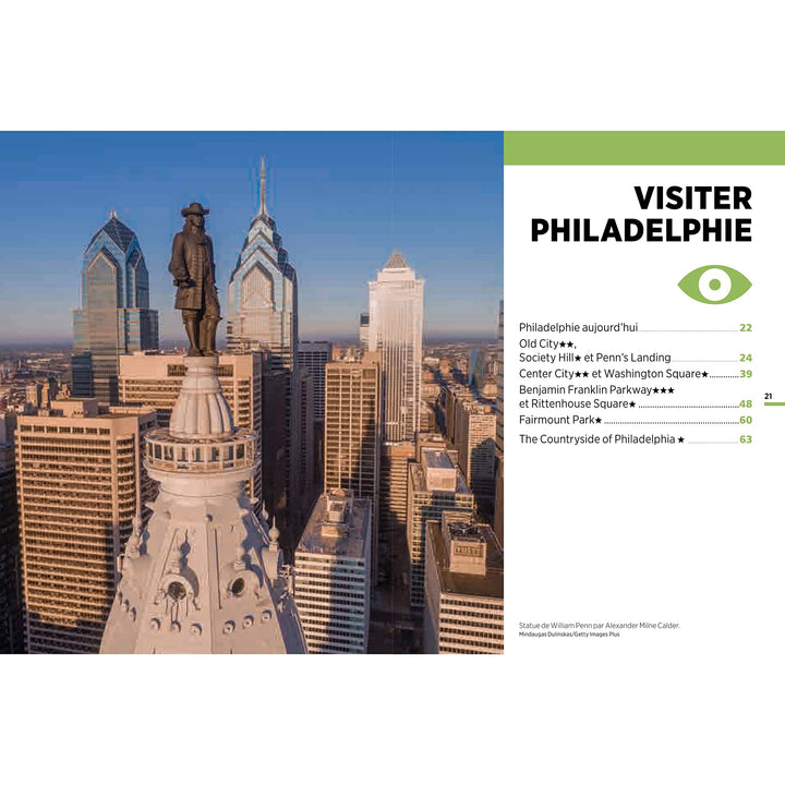 Guide Vert Week & GO - Philadelphie - Édition 2023 | Michelin guide petit format Michelin 