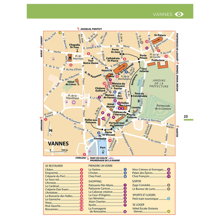Guide Vert Week & GO - Vannes et le Golfe du Morbihan | Michelin guide petit format Michelin 