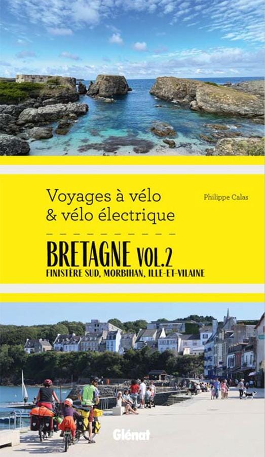 Guide - Voyages à vélo et vélo électrique : Bretagne, vol.2 | Glénat guide vélo Glénat 