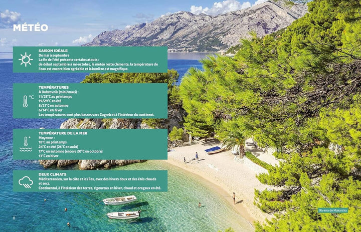 Le guide Simplissime - Croatie - Édition 2024 | Hachette guide de voyage Hachette 