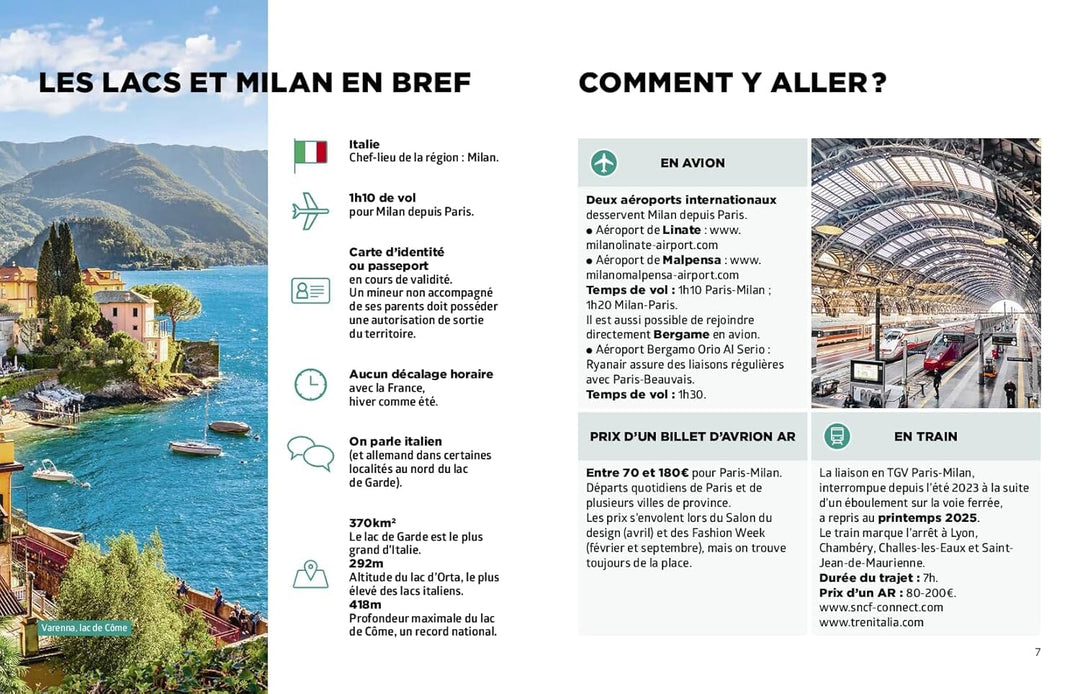 Le guide Simplissime - Lacs italiens - Édition 2025 | Hachette guide de voyage Hachette 