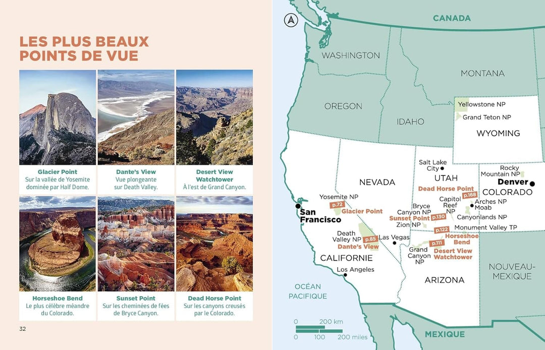 Le guide Simplissime - Parcs nationaux de l'ouest américain - Édition 2025 | Hachette guide de voyage Hachette 