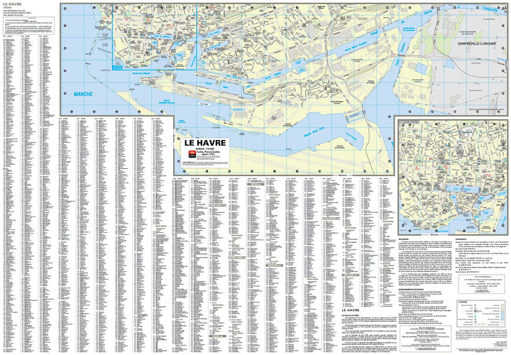 Le Havre, Seine-Maritime - Plan de ville | Blay Foldex carte pliée Blay Foldex 