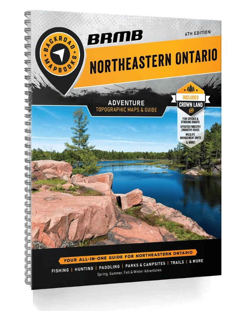 MapBook - Ontario Nord-Est | Backroads Mapbooks atlas Backroads Mapbooks 