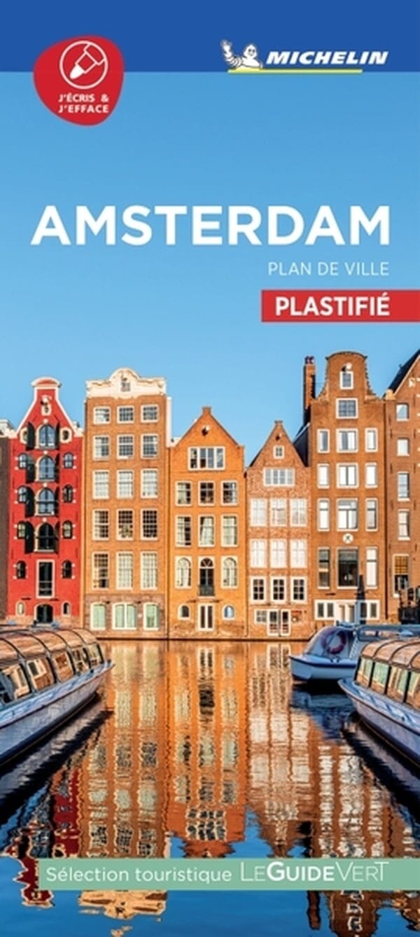 Plan de ville plastifié - Amsterdam | Michelin carte pliée Michelin 