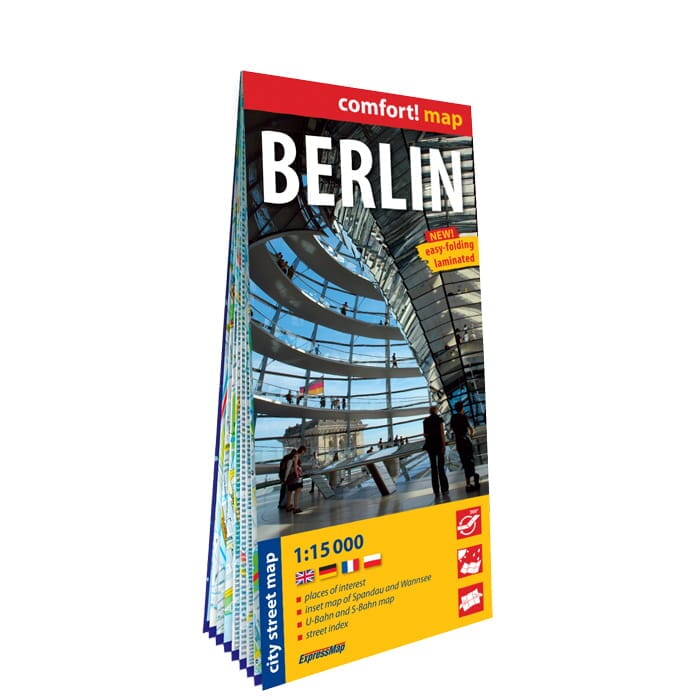 Plan de ville plastifié - Berlin | Express Map carte pliée Express Map 