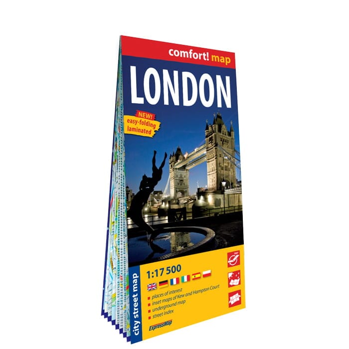 Plan de ville plastifié - Londres | Express Map carte pliée Express Map 