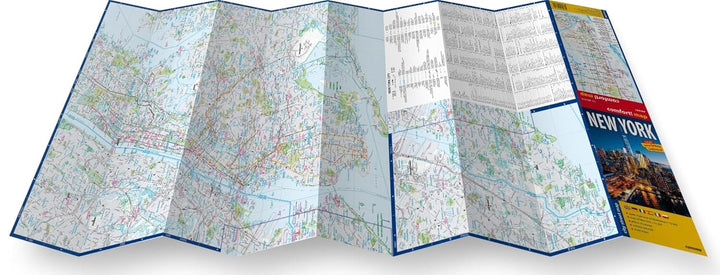 Plan de ville plastifié - New York | Express Map carte pliée Express Map 