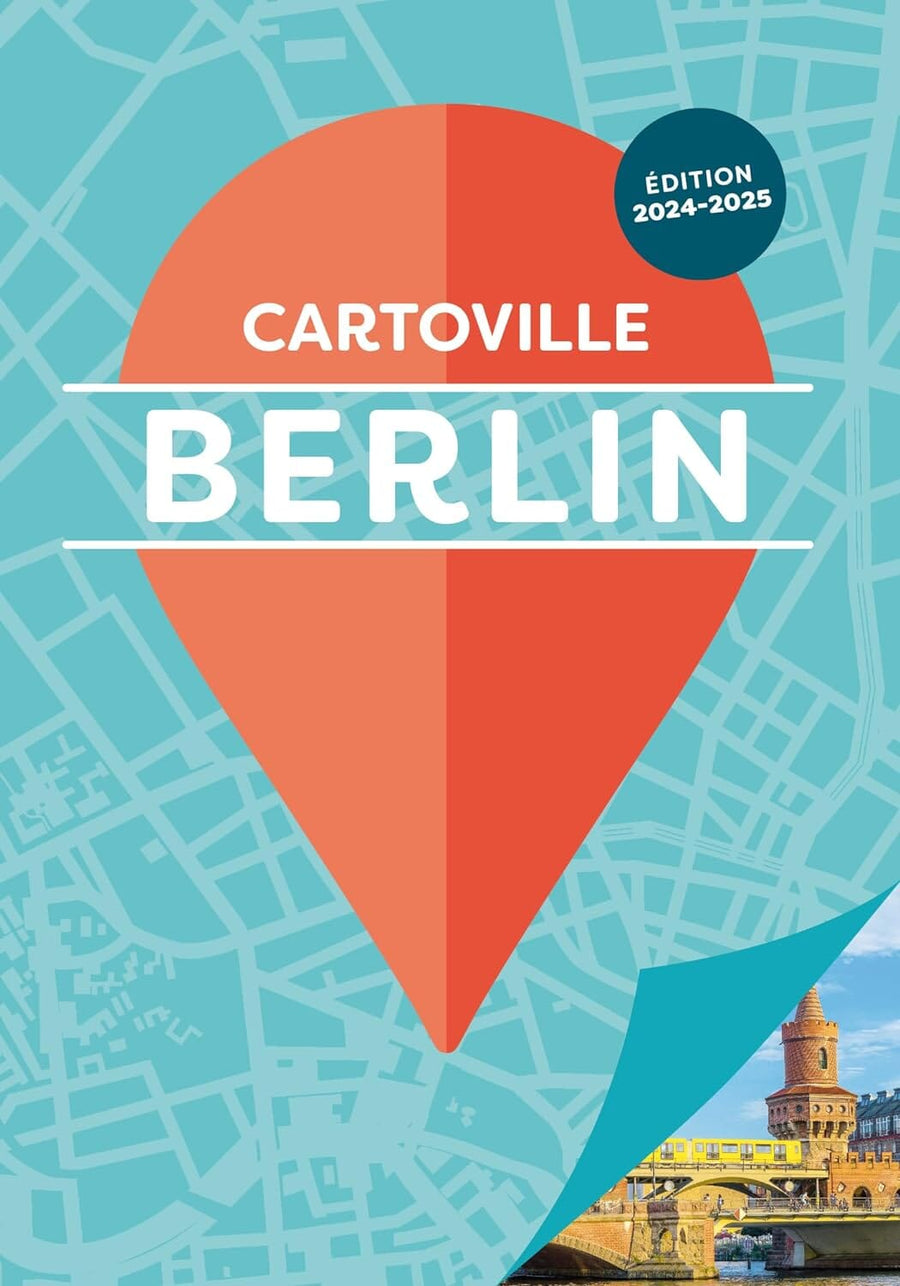 Plan détaillé - Berlin 2024/25 | Cartoville carte pliée Gallimard 